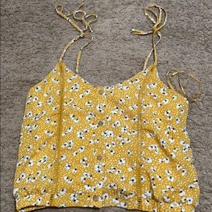 Floral crop top